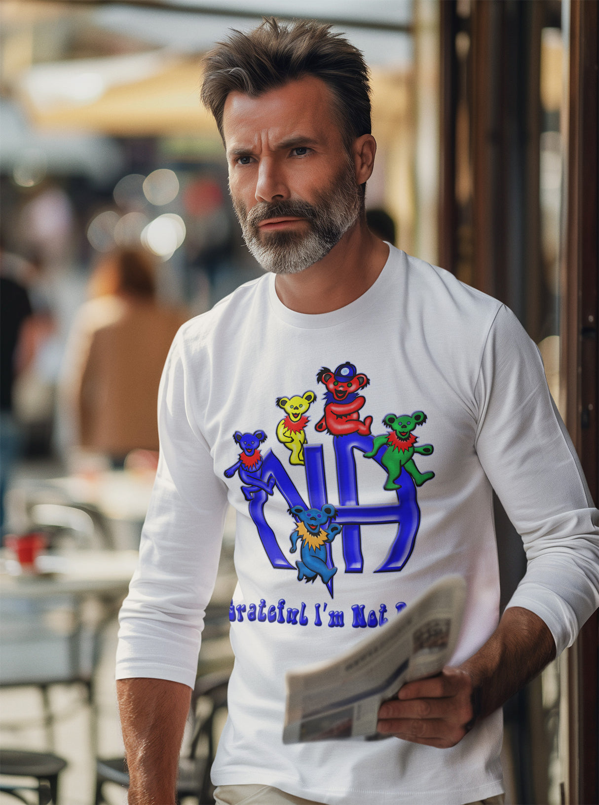 I'm Not Dead V.2 Long Sleeve dtg Tee