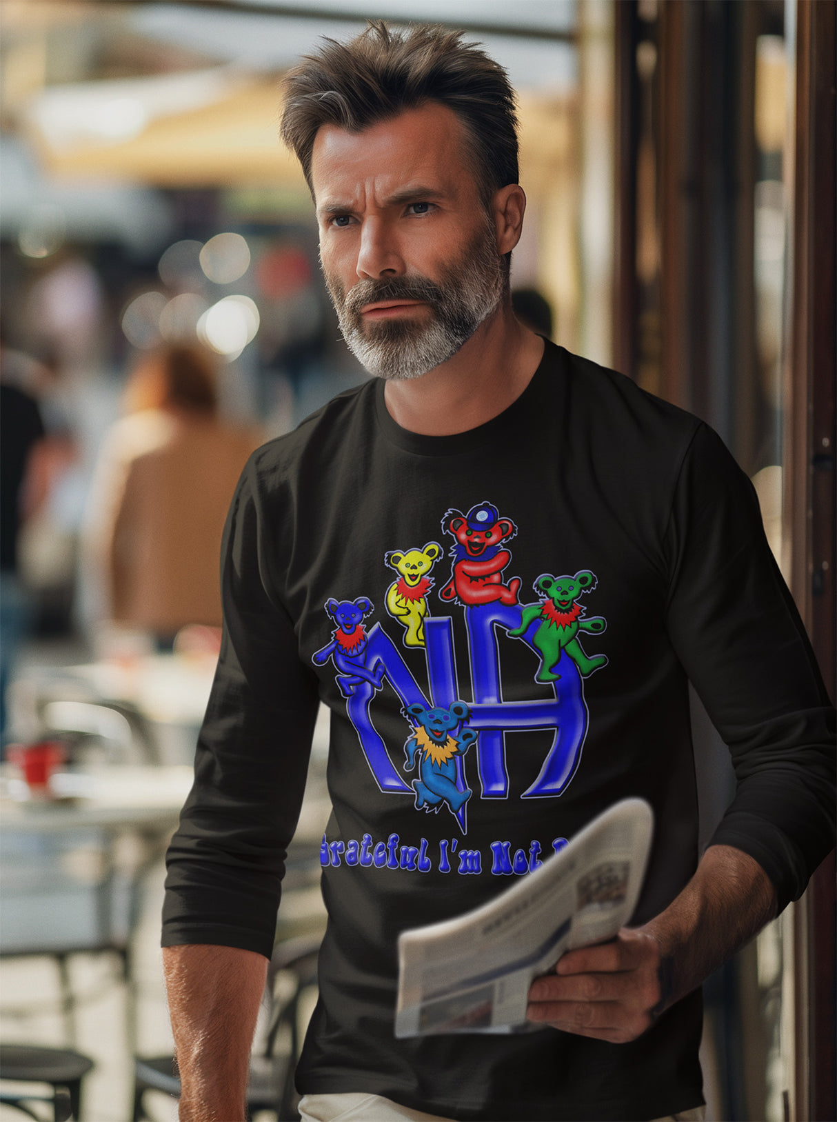 I'm Not Dead V.2 Long Sleeve dtg Tee