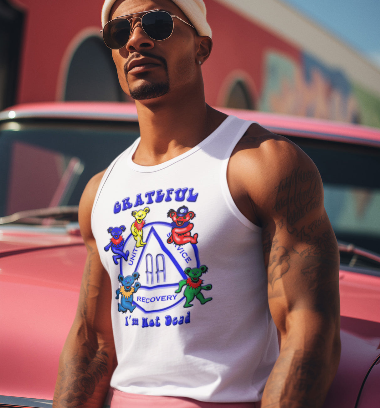 AA I'm Not Dead dtg Tank Top