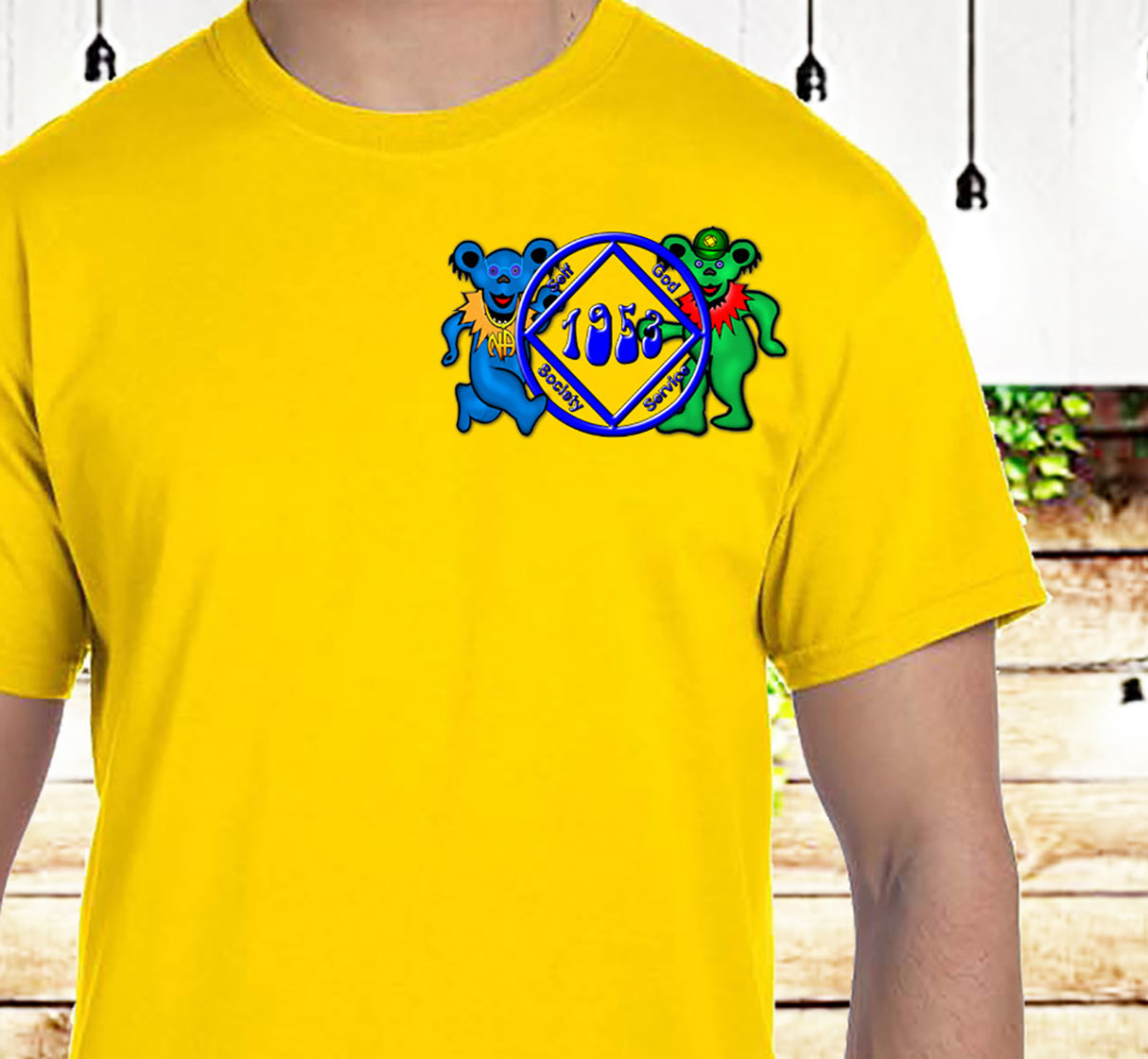 Grateful Teddy & Symbol V. 1 Tee