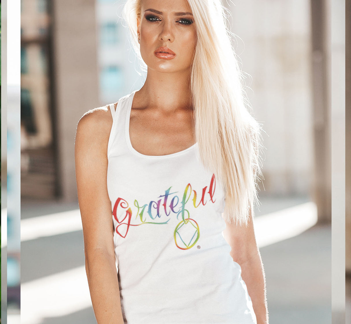 NA Grateful V.2 NA Racerback Tank