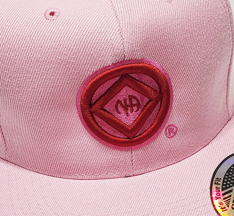 hg-bc-27 - NA Service Symbol Pink Ball Cap