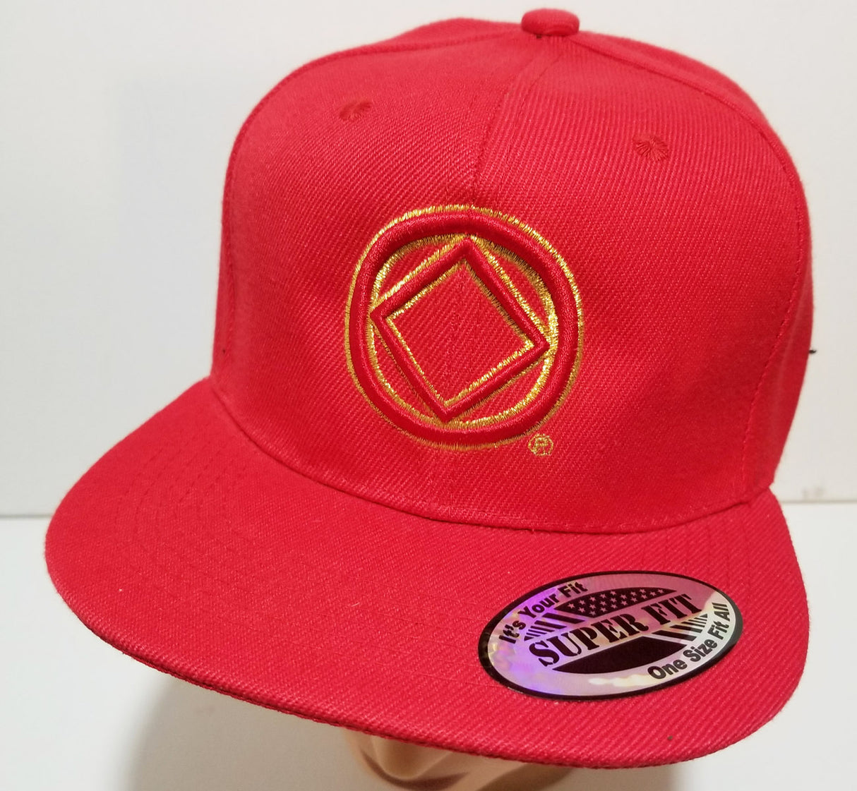 hg-bc- NA Red & Gold Symbol Ball Cap