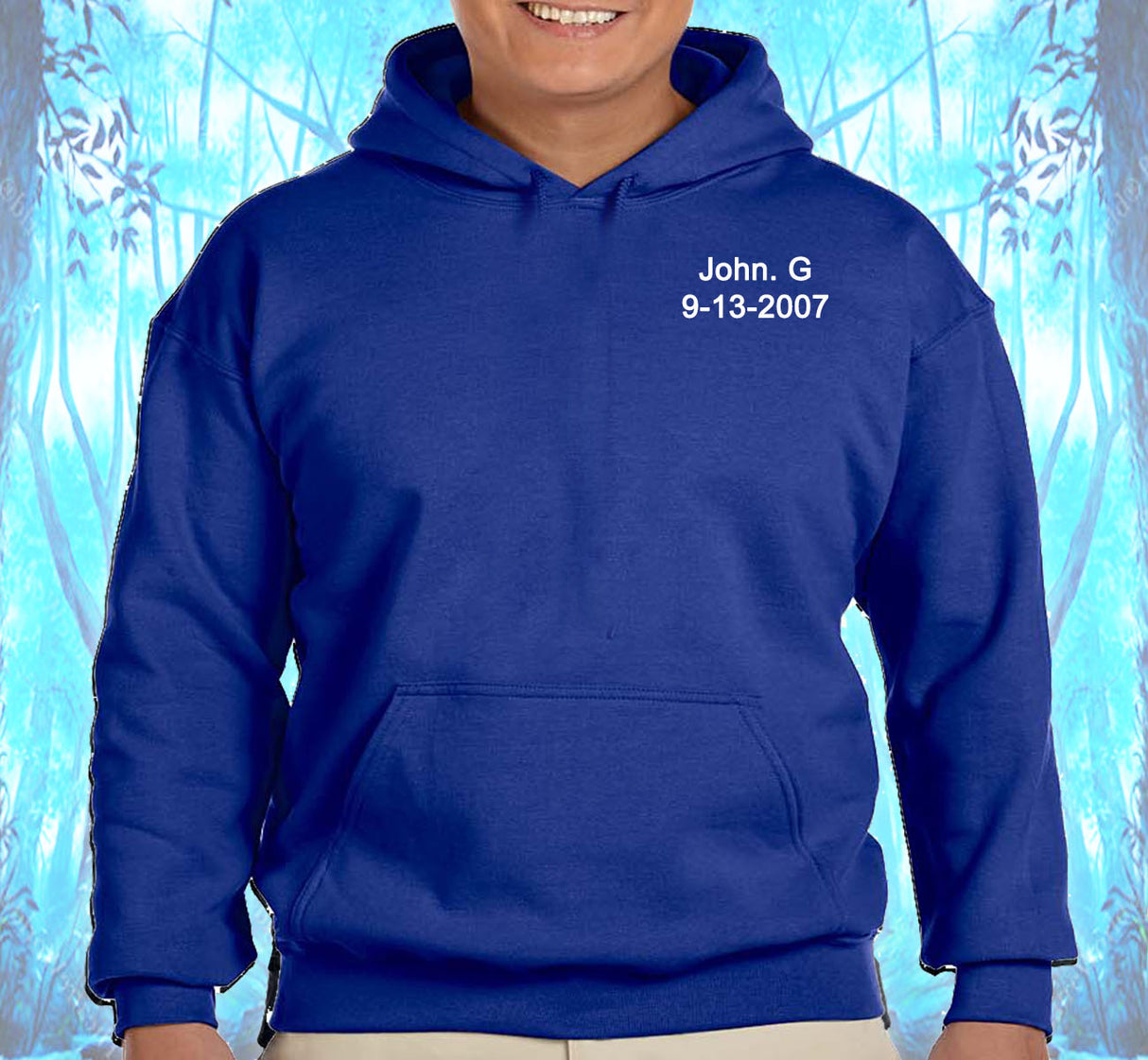 Customized Clean Time V. 2 Pullover Hoodie