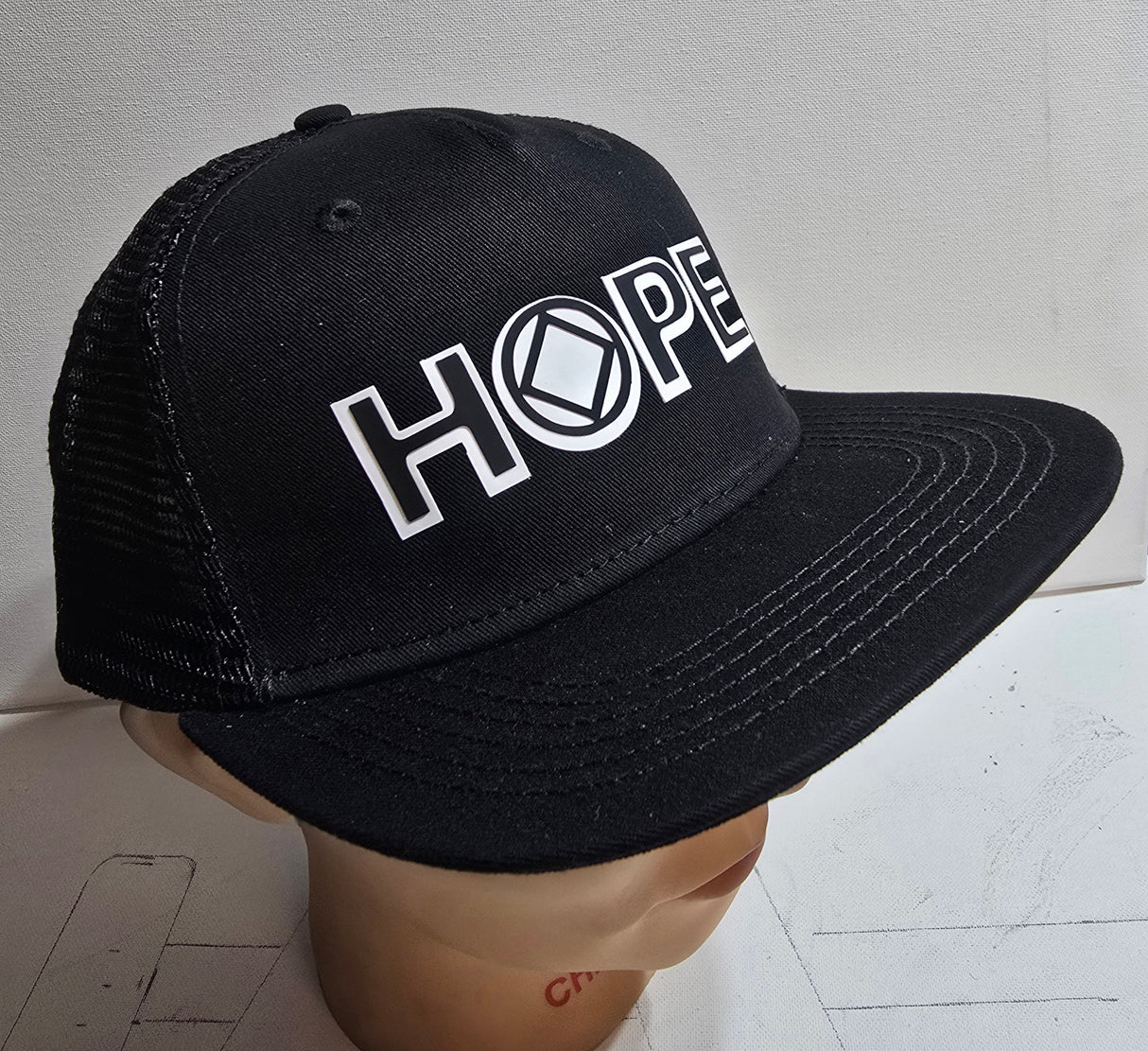 Ball Cap - HOPE w/ NA Symbol - Black