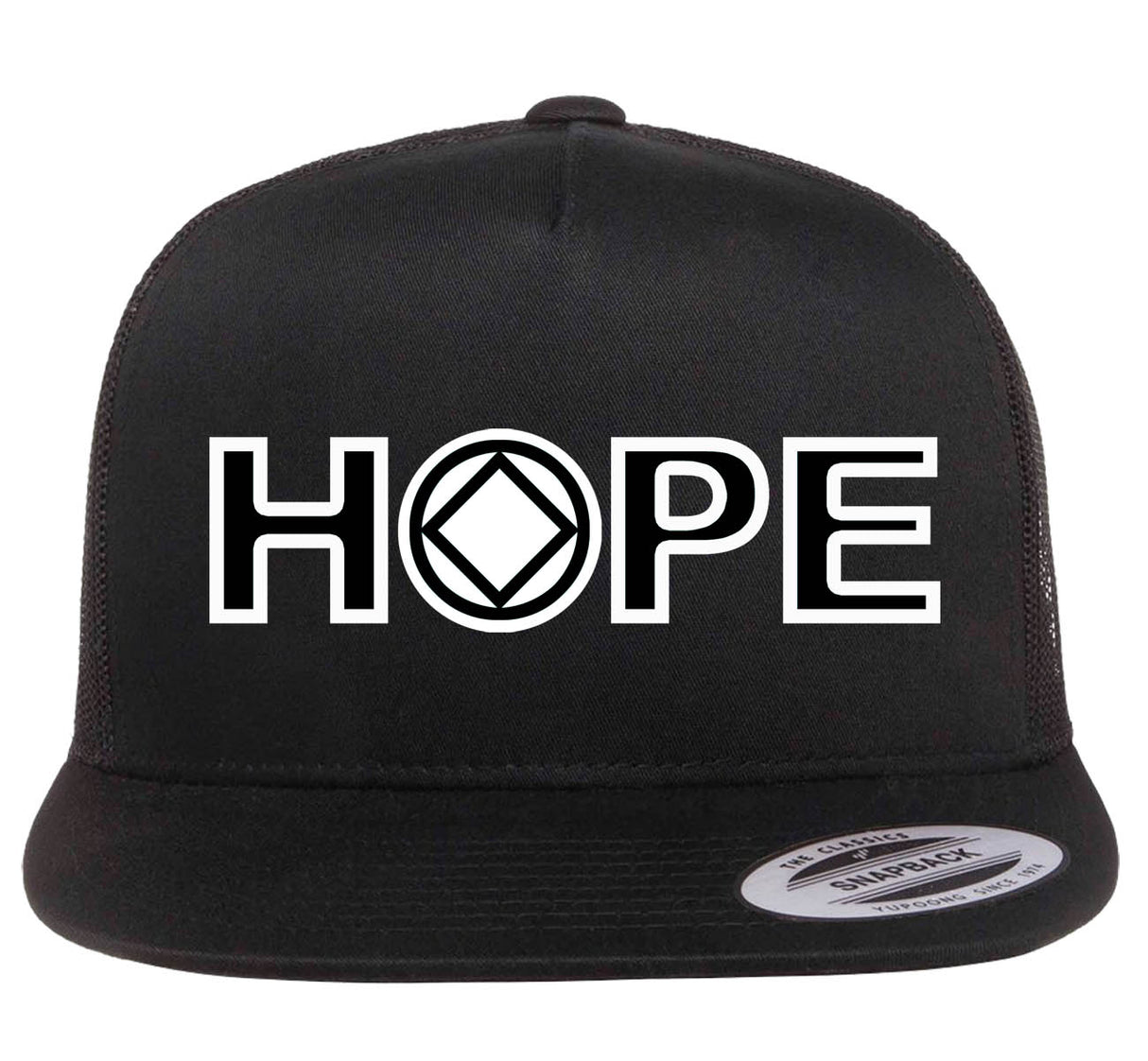 Ball Cap - HOPE w/ NA Symbol - Black