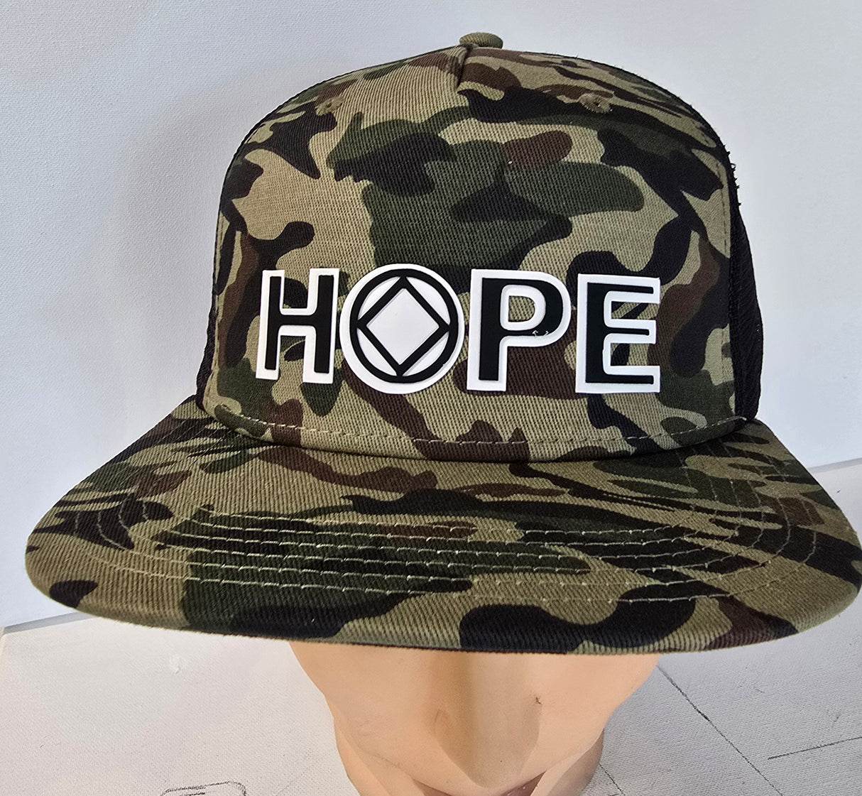 Camo Hope Symbol Trucker Cap (Copy)