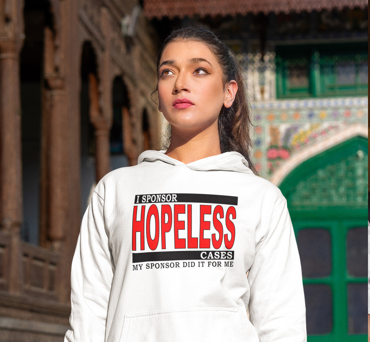 I Sponsor Hopeless Cases dtg Hoodie