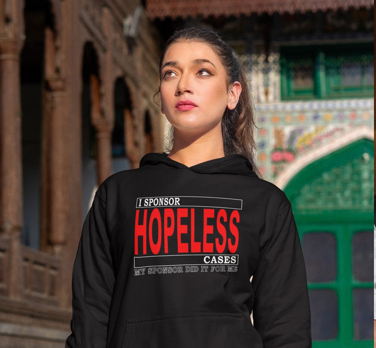 I Sponsor Hopeless Cases dtg Hoodie