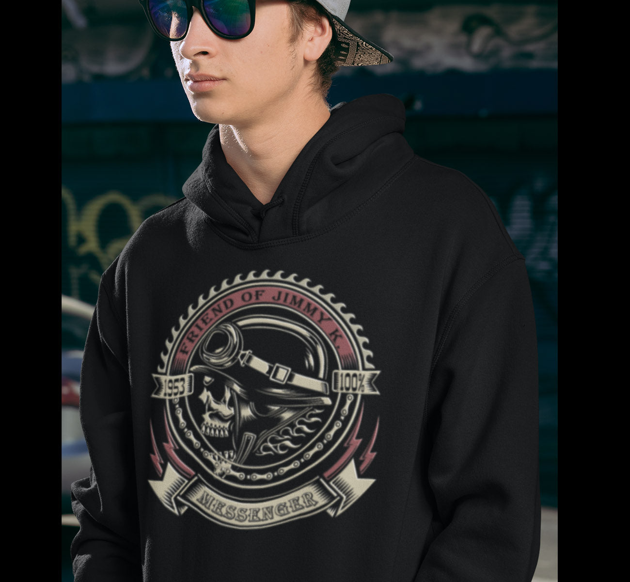 @HOMIE NAWEARS, Narcotics Anonymous Hoodie,NA Jimmy K 1953