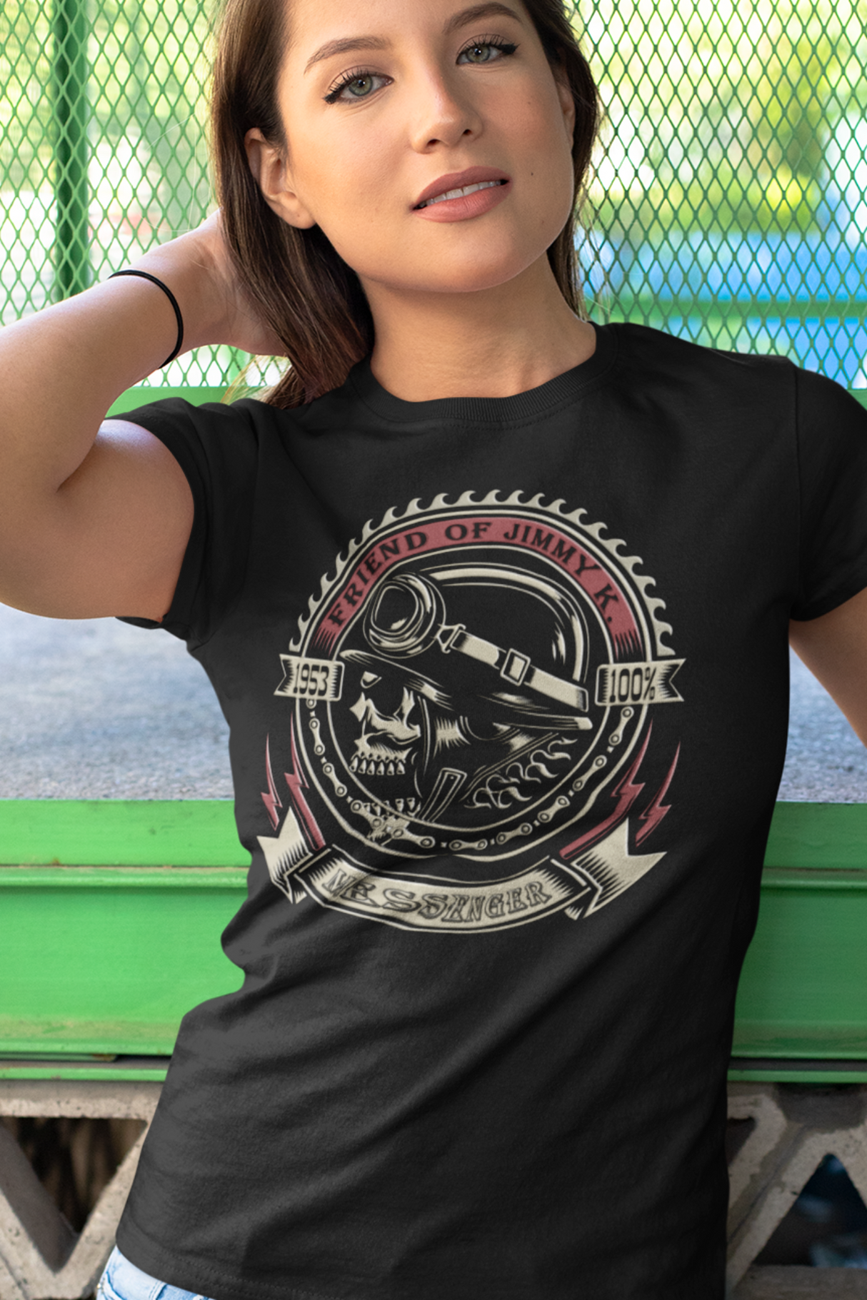 ldTs- Jimmy K 1953 Messenger Women's Tee