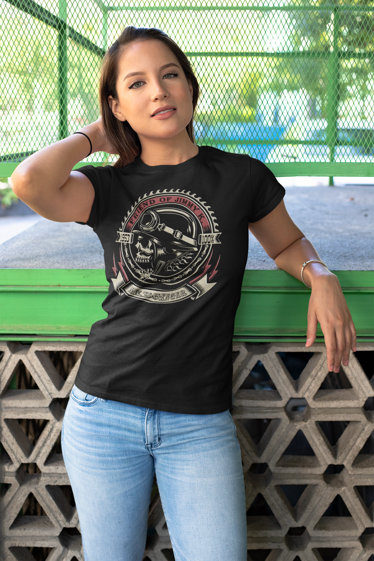 ldTs- Jimmy K 1953 Messenger Women's Tee