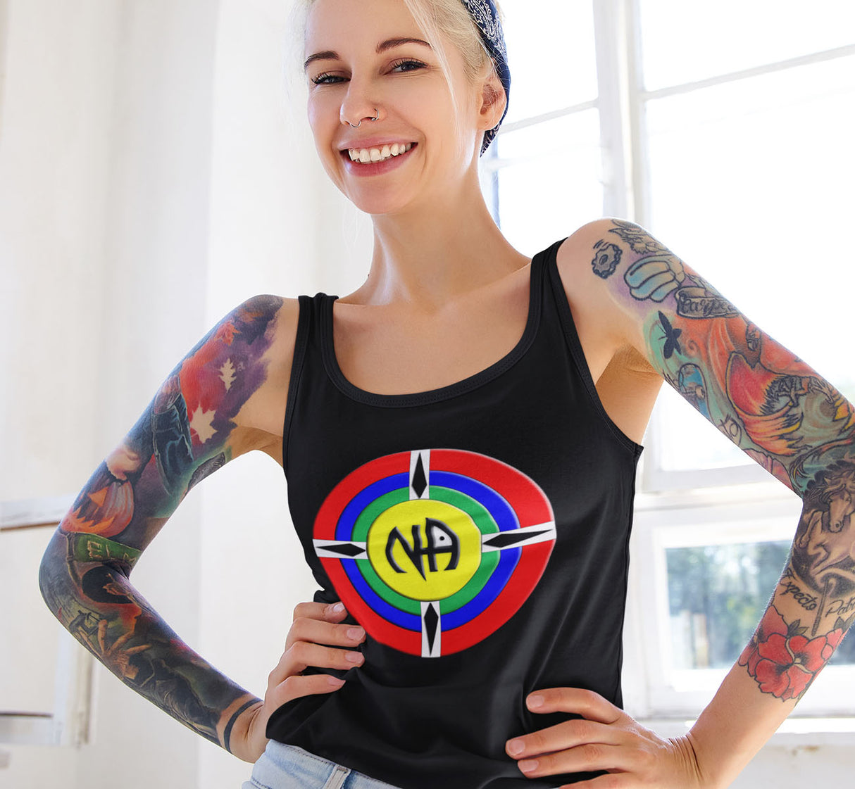 Jimmy K Logo NA Racerback Tank