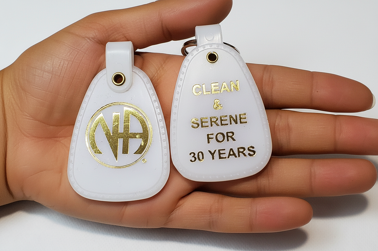 PKT- 30 YEARS - MOON GLOW Key Tag