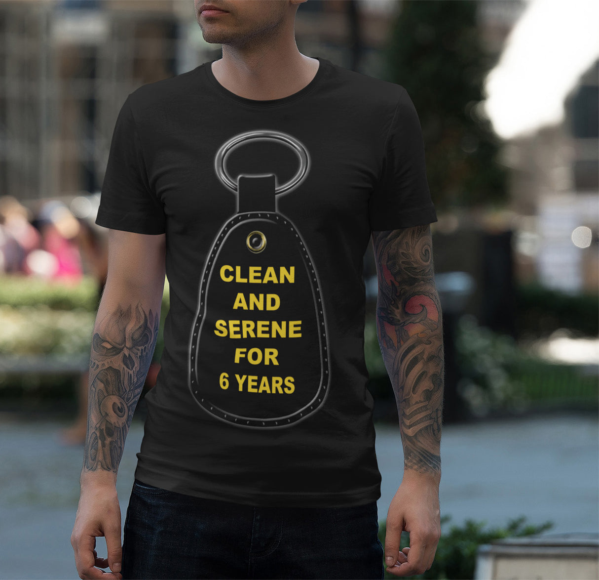 Customized Multiple Year Key Tag Tee