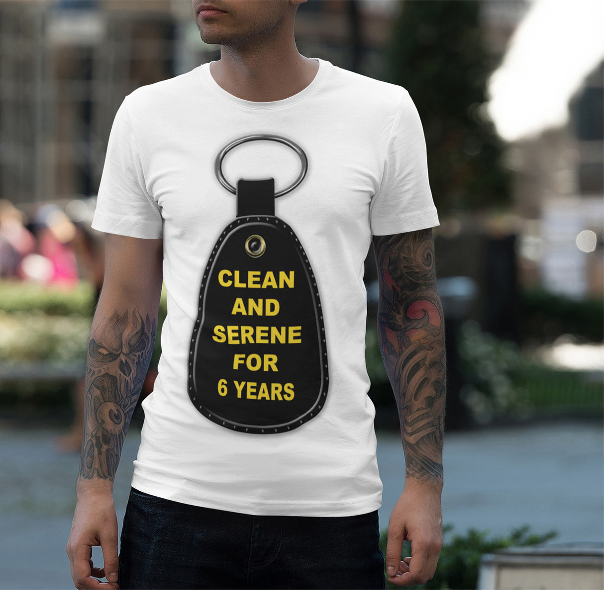 Customized Multiple Year Key Tag Tee