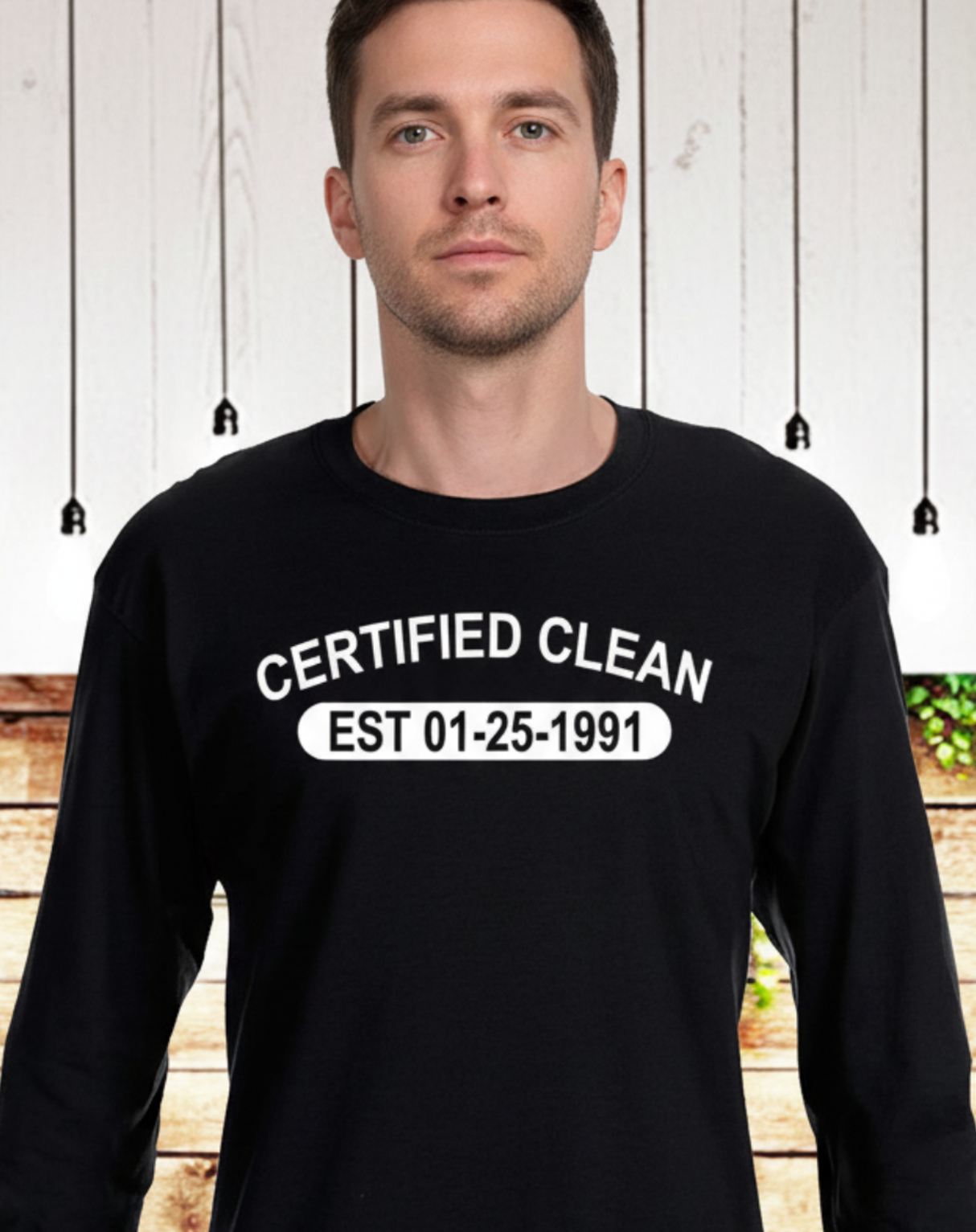 Certified Clean Custom LS Tee
