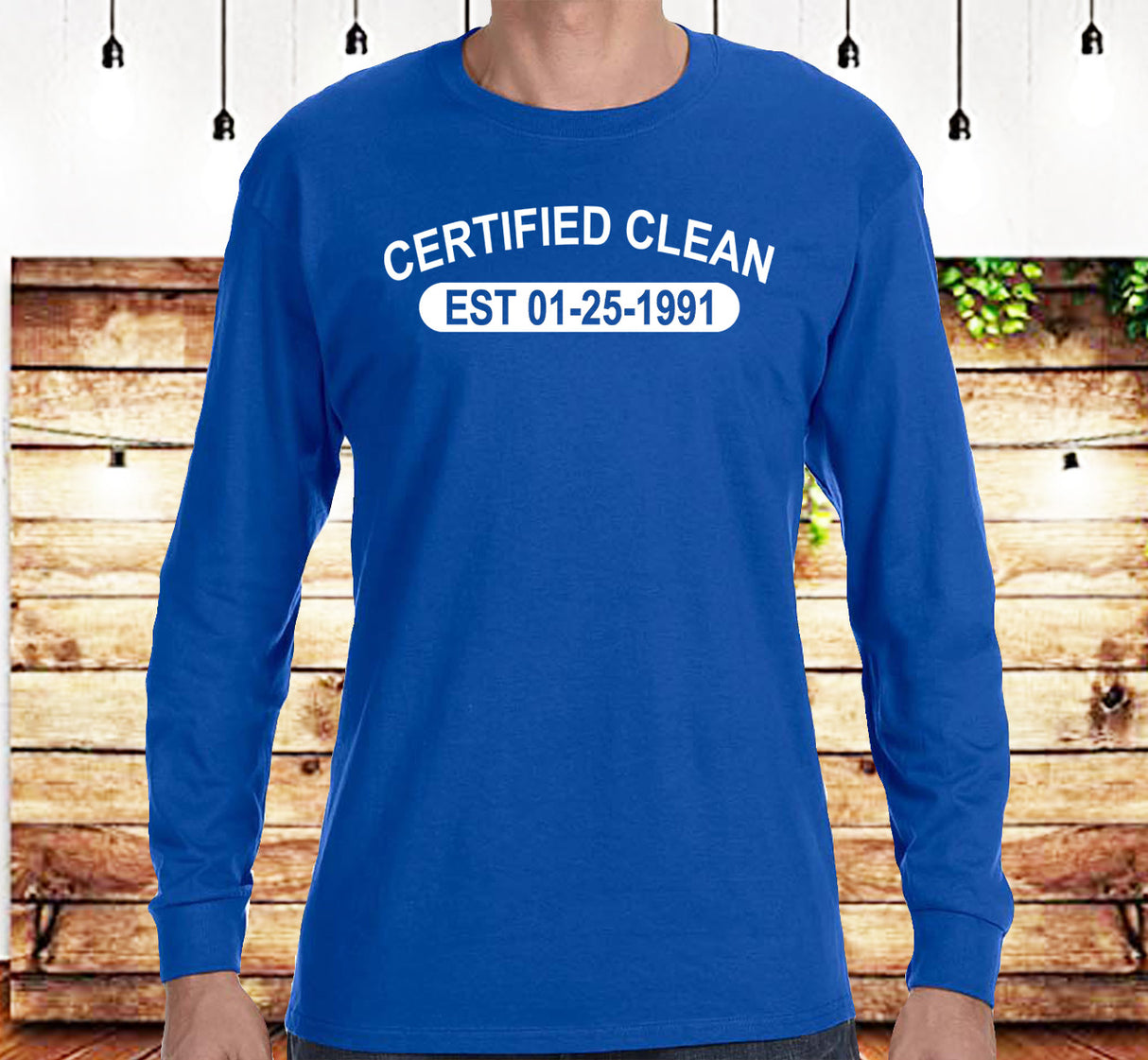 Certified Clean Custom LS Tee