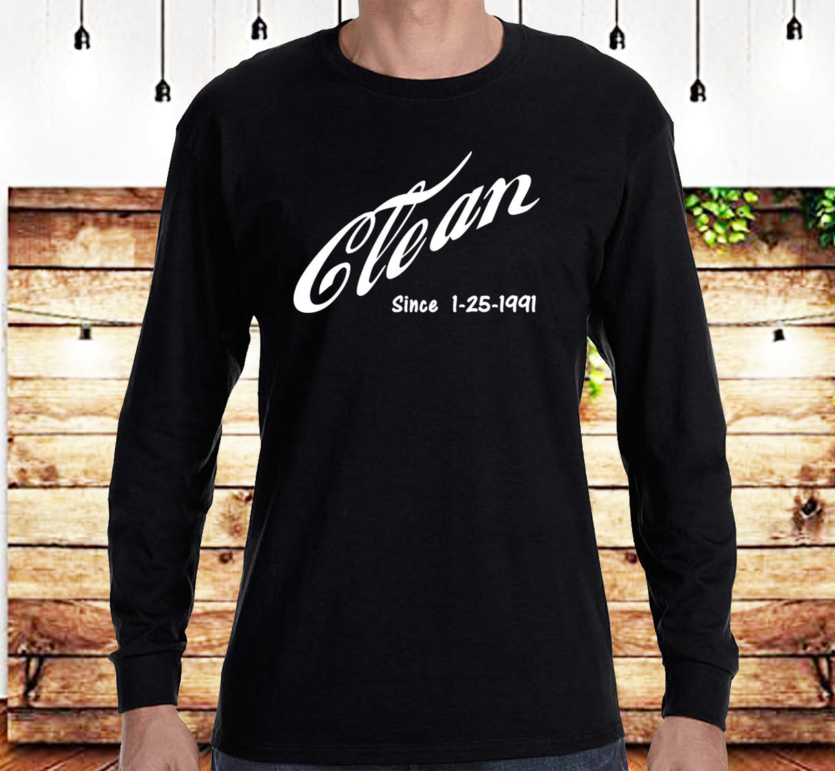 NA Cola Style Clean Date LS Tee