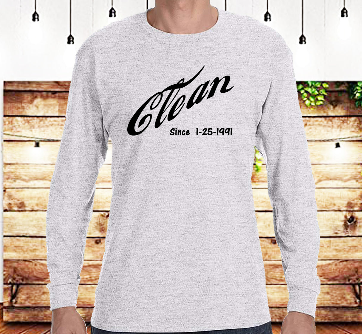 NA Cola Style Clean Date LS Tee