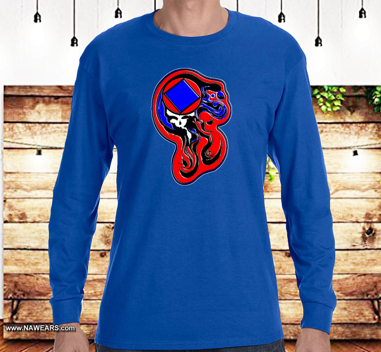 Stealie Skull Melt SS/LS Tee