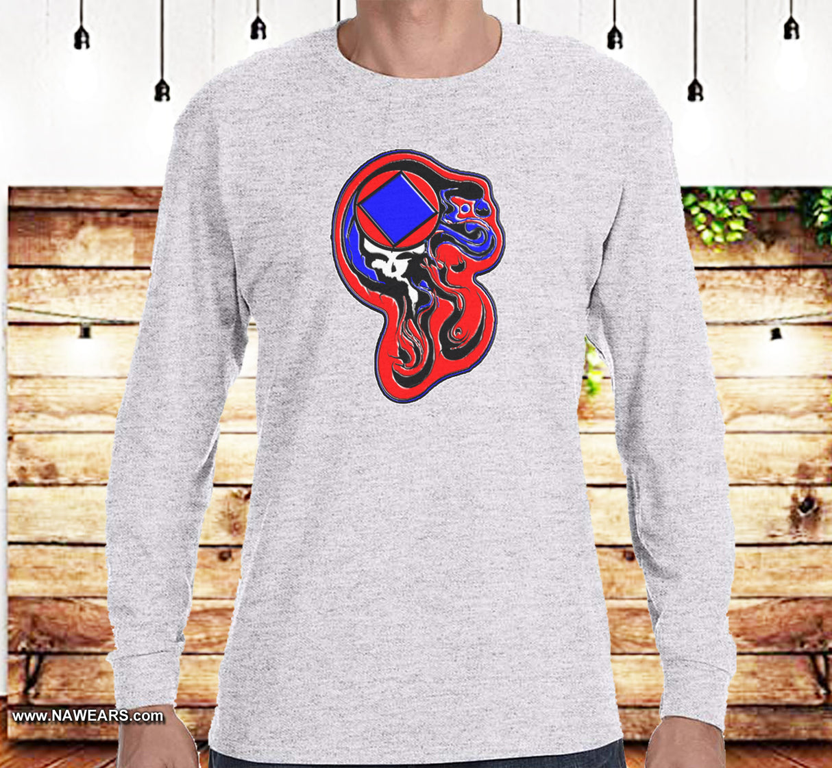 Stealie Skull Melt SS/LS Tee