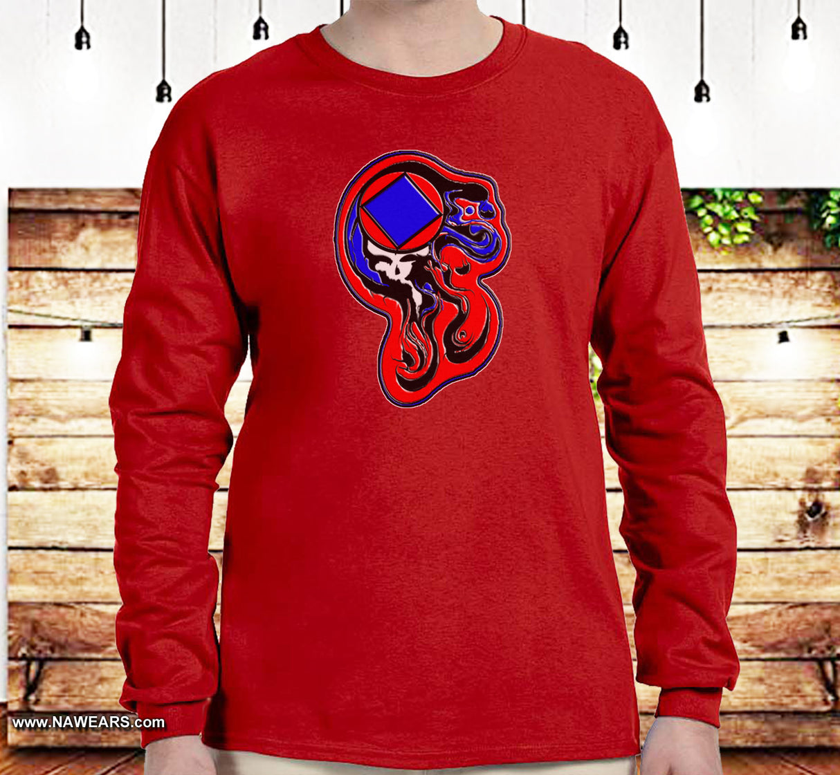 Stealie Skull Melt SS/LS Tee