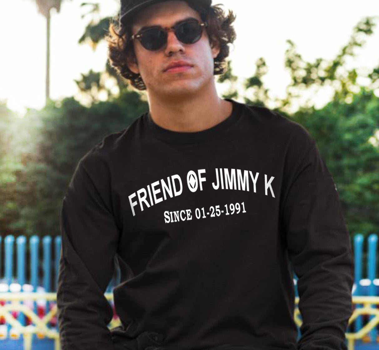 Friend Of Jimmy K - Clean Date LS Tee