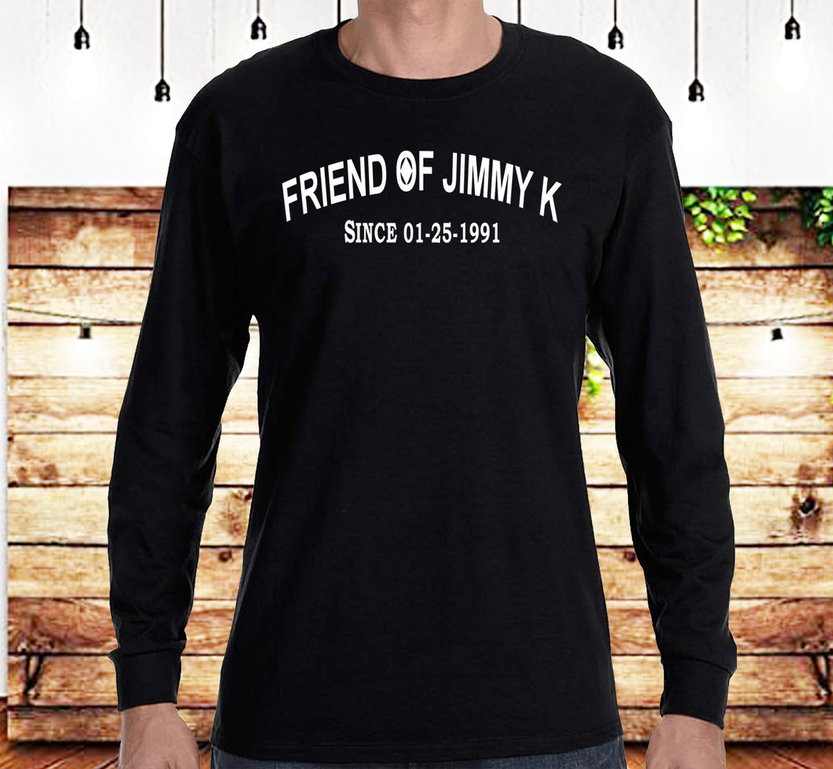 Friend Of Jimmy K - Clean Date LS Tee