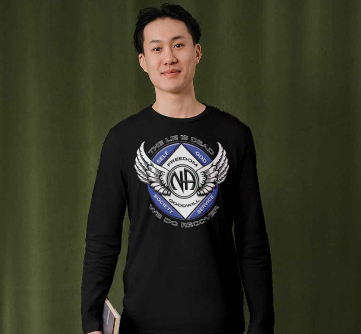 Winged NA Symbol SS/LS Tee