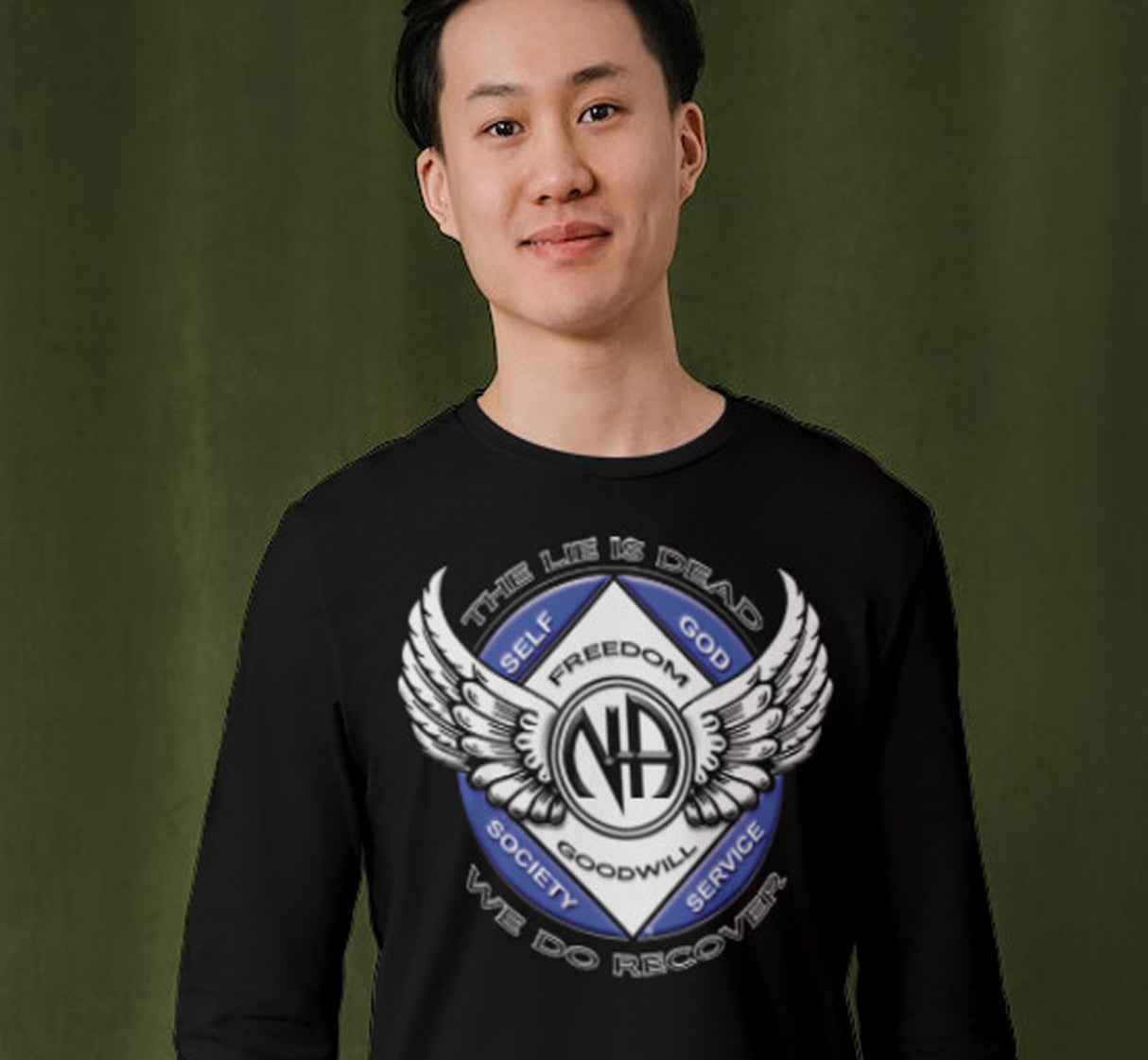 Winged NA Symbol SS/LS Tee