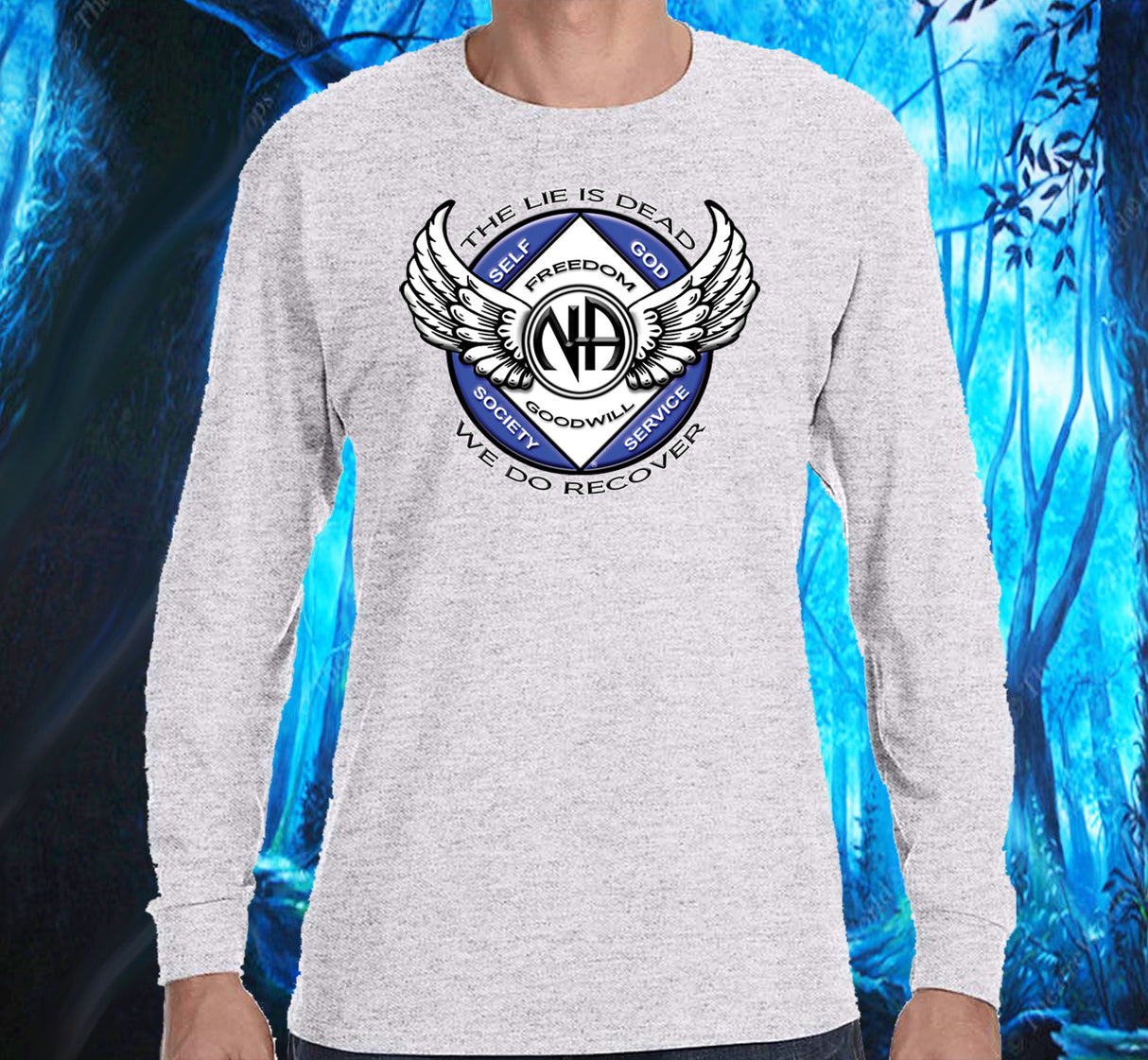 Winged NA Symbol SS/LS Tee