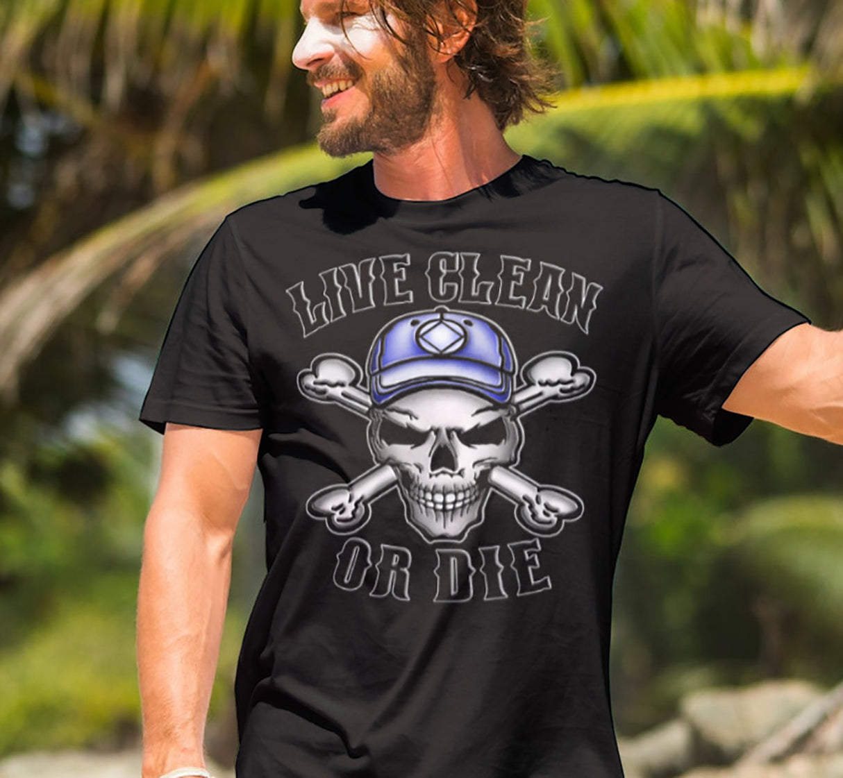 Live Clean Or Die V.2 dtg Tee