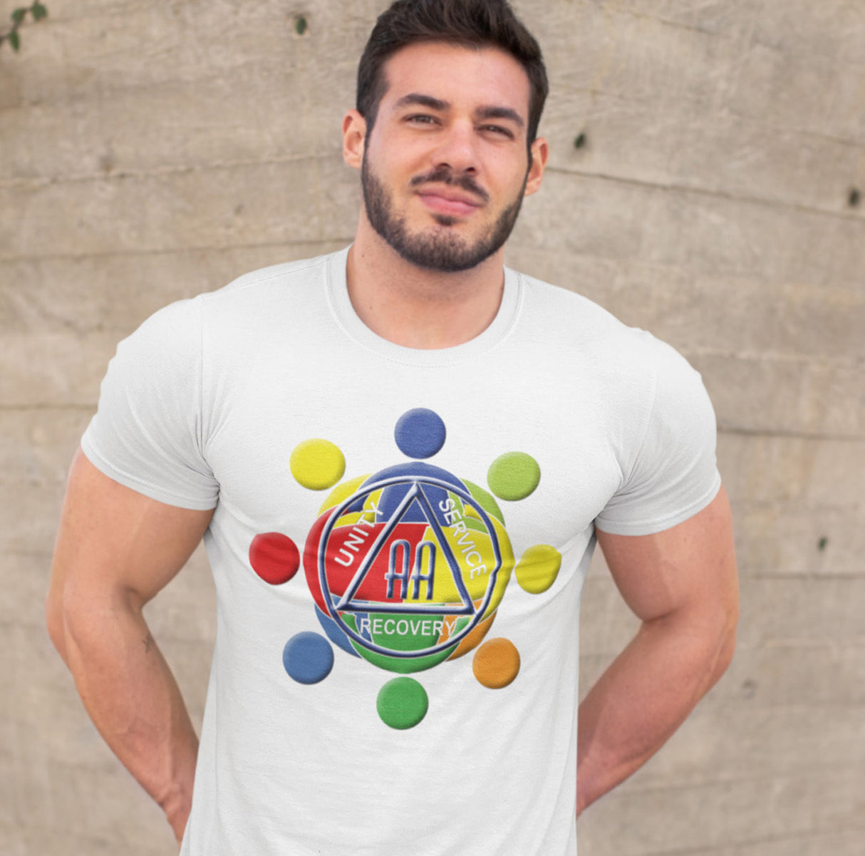 Circle Of Love AA dtg Tee