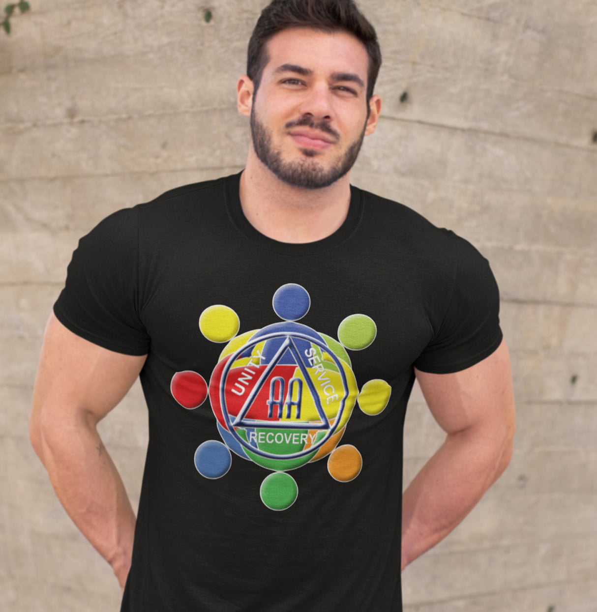 Circle Of Love AA dtg Tee