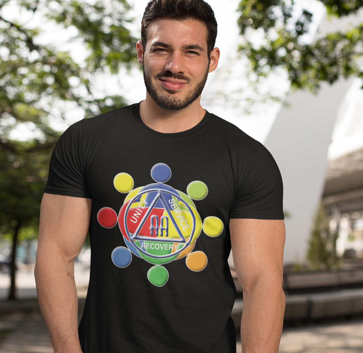 Circle Of Love AA dtg Tee