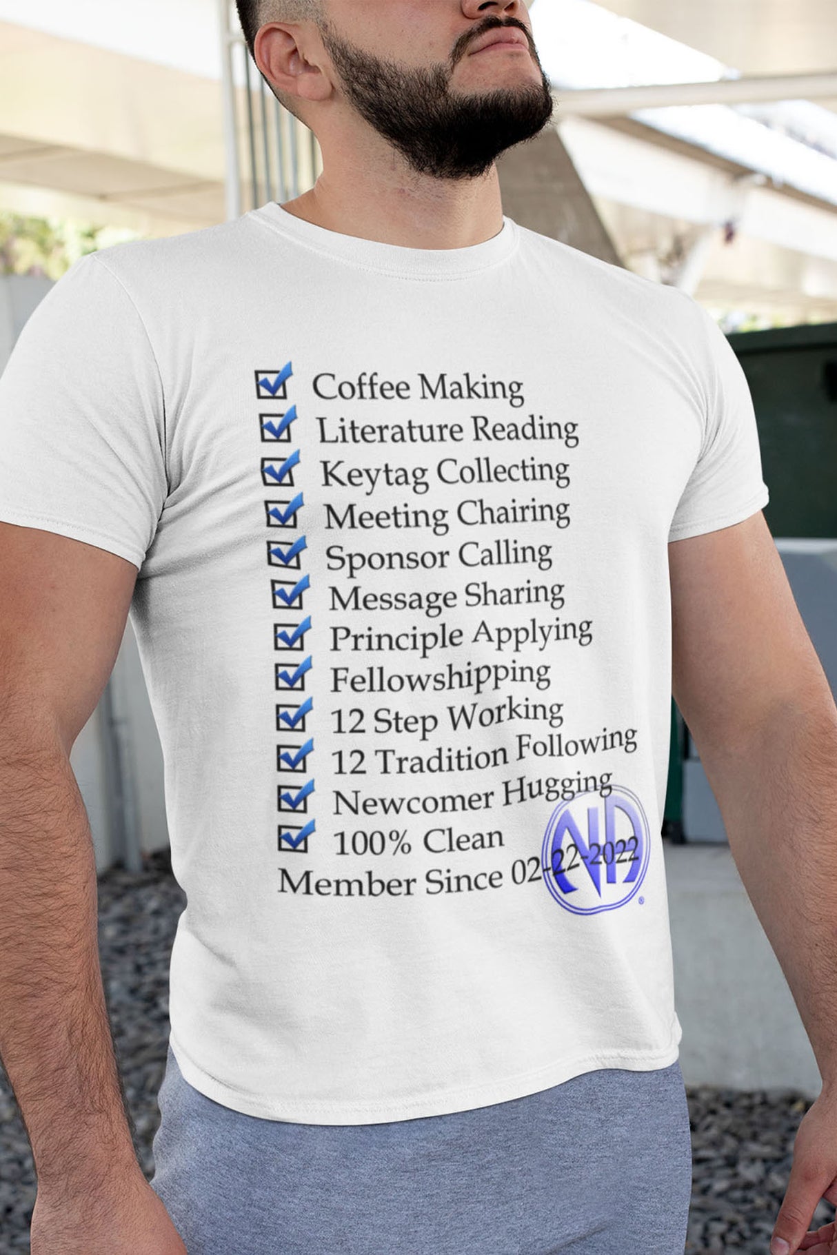 Customized Member Of NA dtg Tee