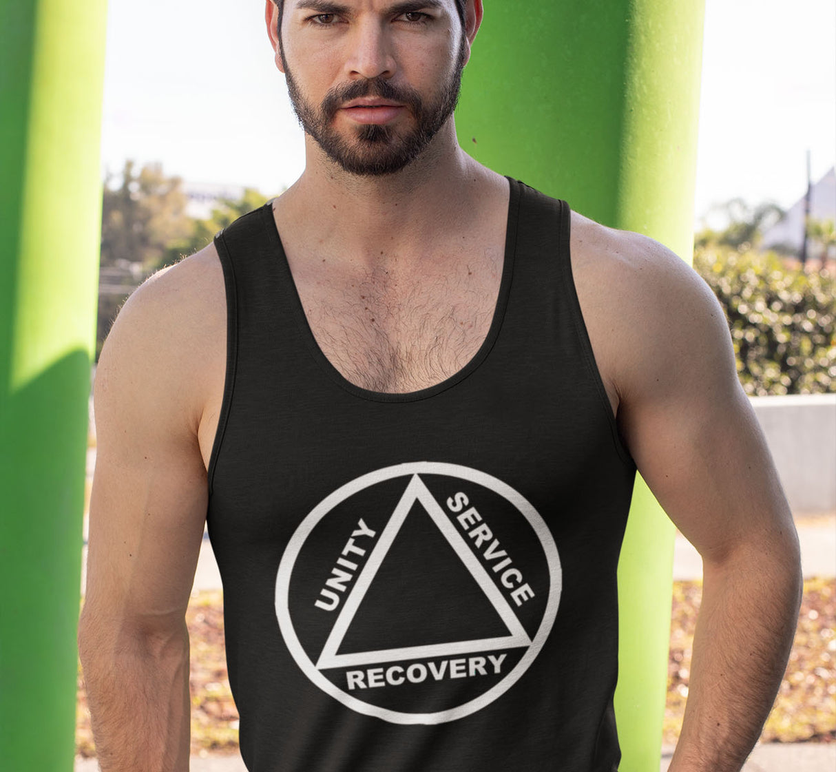 aatt- AA Symbol 1 Unisex Tank Tops