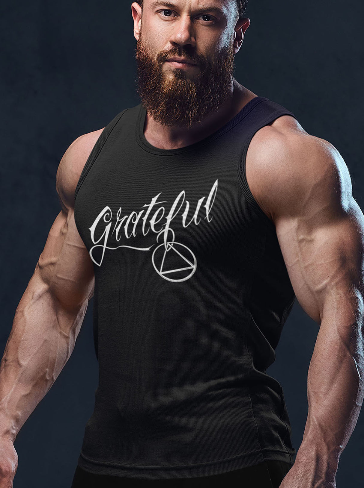 aatt- AA Grateful Unisex Tank Tops