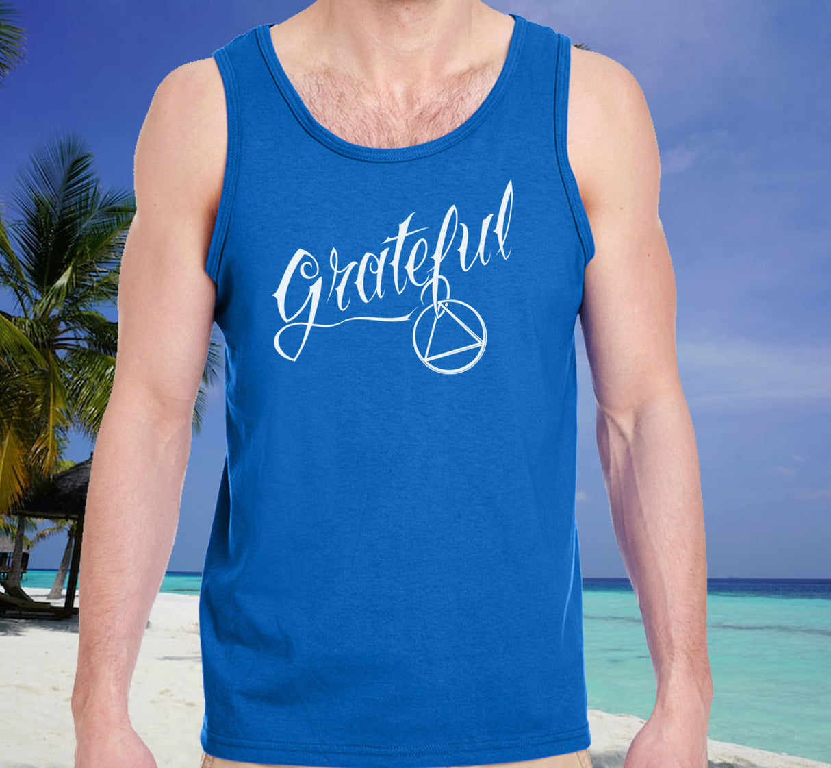 aatt- AA Grateful Unisex Tank Tops