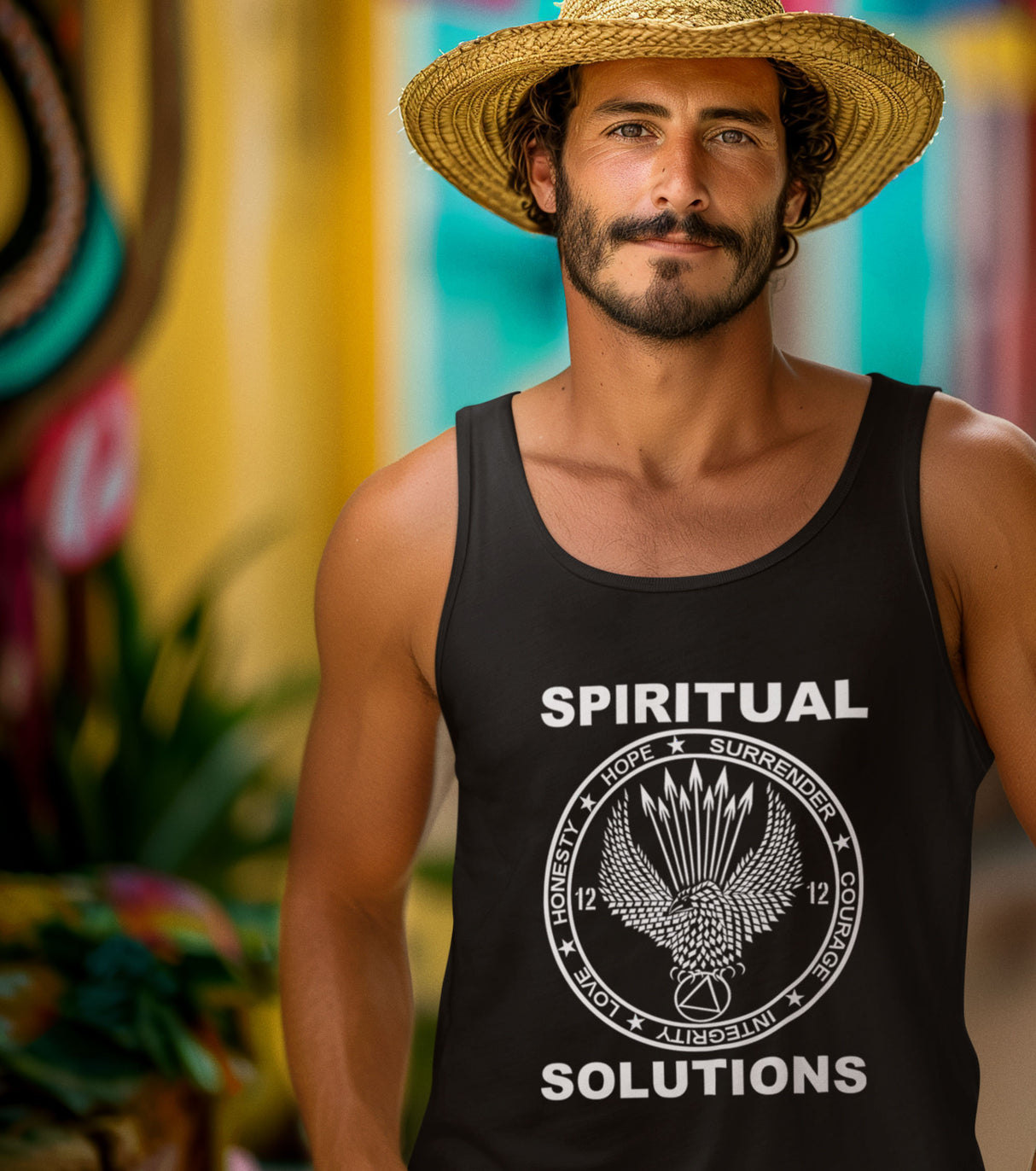 aatt- Spiritual Solutions Unisex Tank Tops