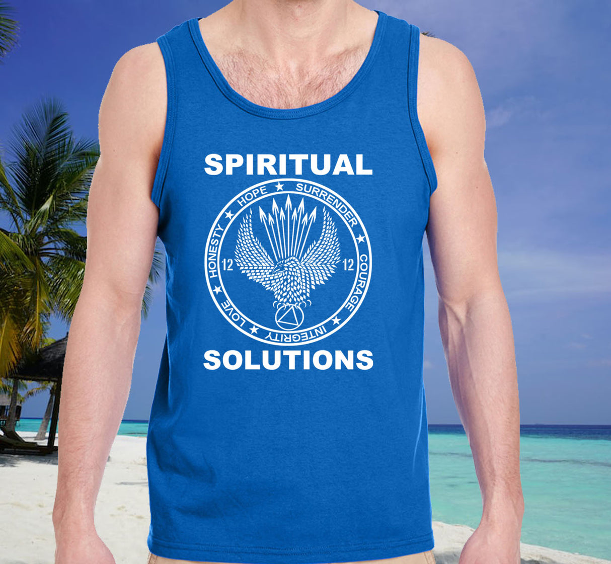 aatt- Spiritual Solutions Unisex Tank Tops