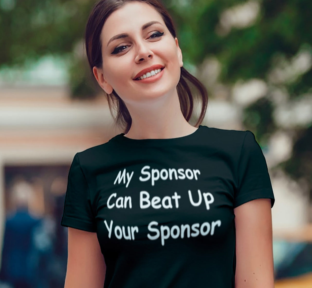 ldTs- My Sponsor Can Beat Ladies T's