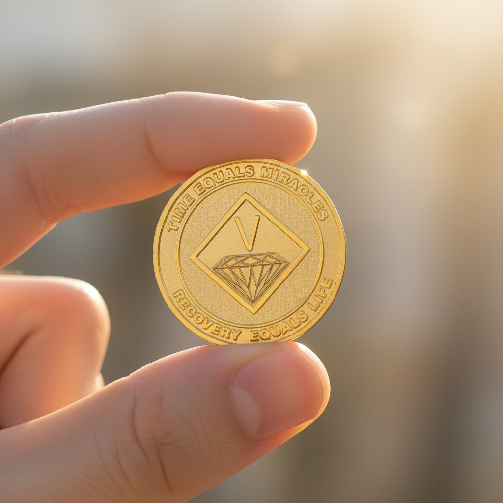 NA Recovery Medallion - Gold Plated