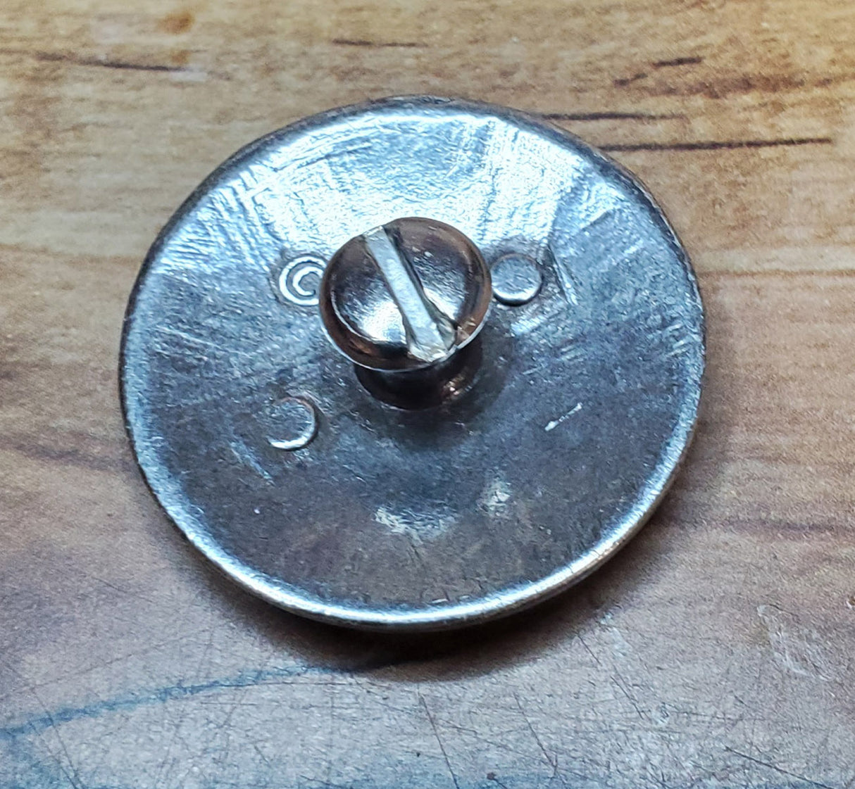 Antiqued Silver NA Metal Concho