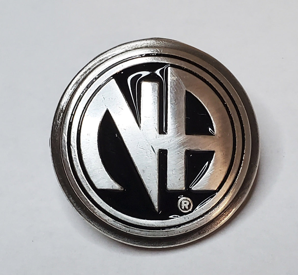 Antiqued Silver NA Metal Concho