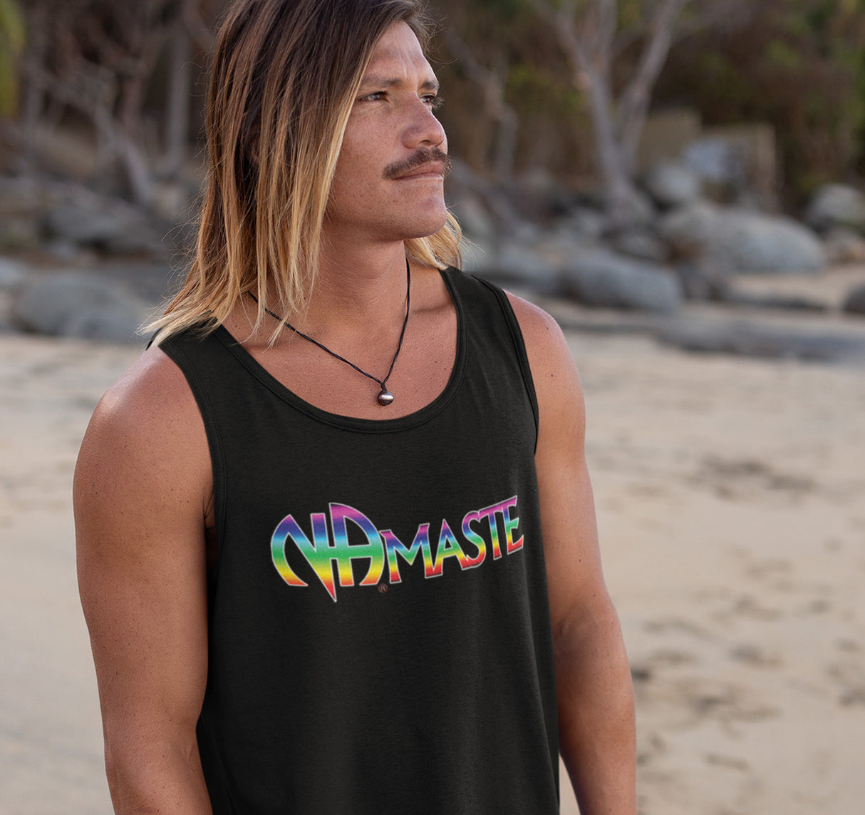 NAmaste NA Rainbow NA dtg Tank Top