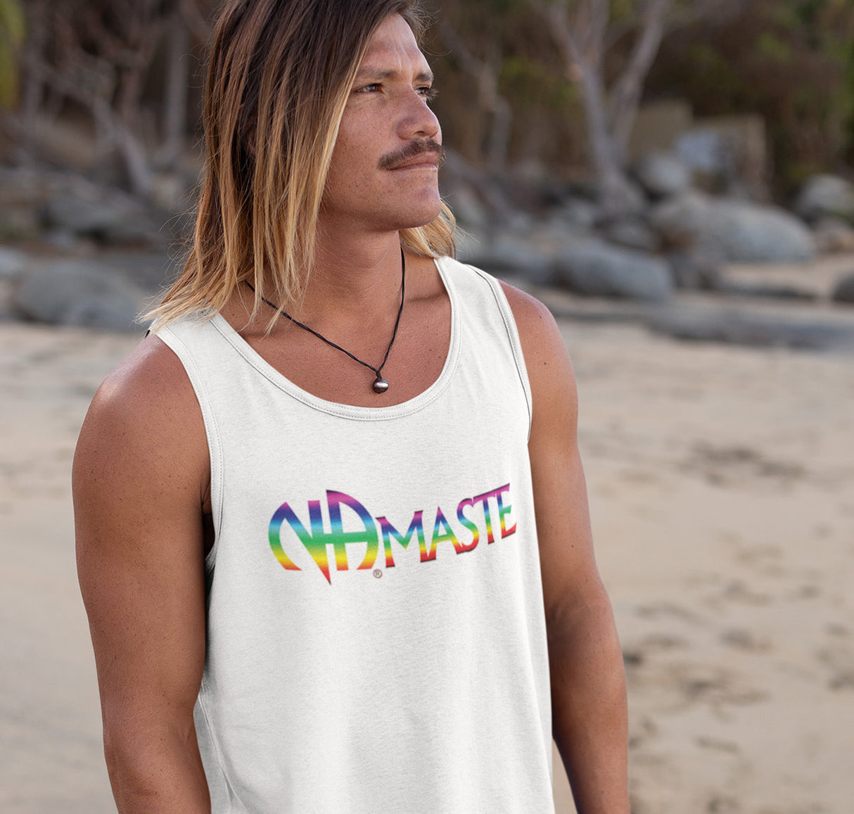 NAmaste NA Rainbow NA dtg Tank Top