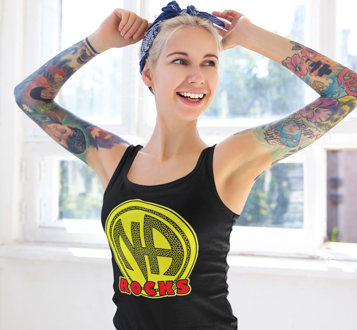 NA Rocks NA Racerback Tank