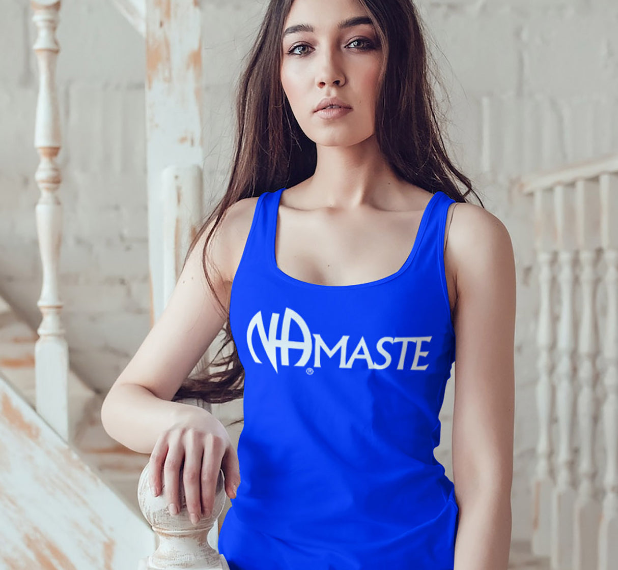 ltt- NAmaste NA Ladies Tank Tops